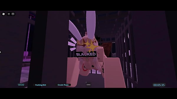 Blonde roblox snowbunny is bred in a cage by BBC